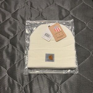 Carhartt Cream Knit Beanie